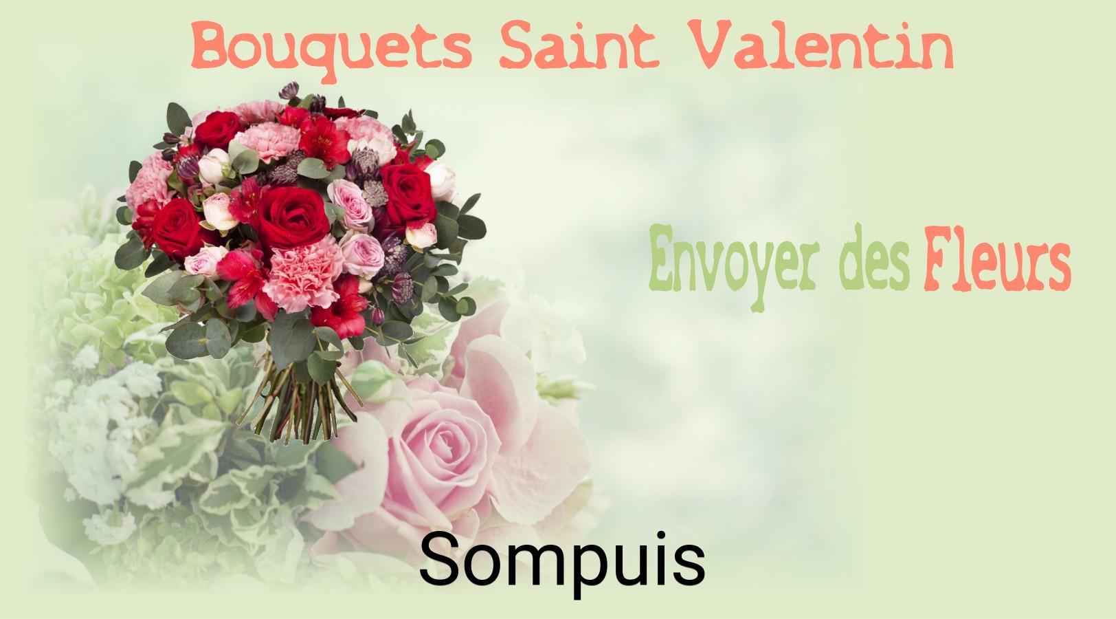 Roses de Saint-Valentin livrées à Sompuis
